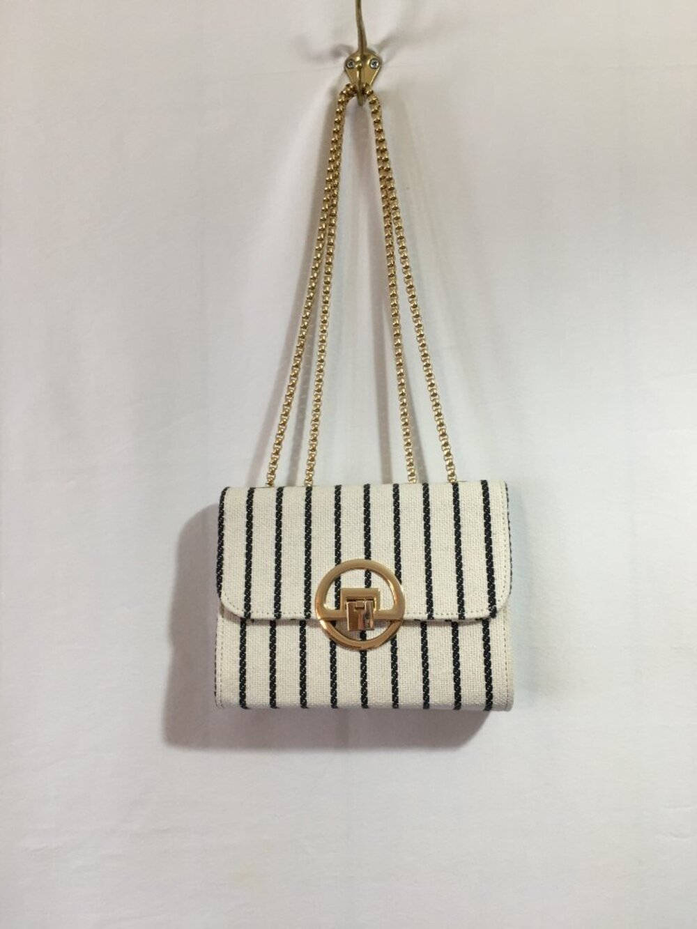 Cute Striped smallcross body purse